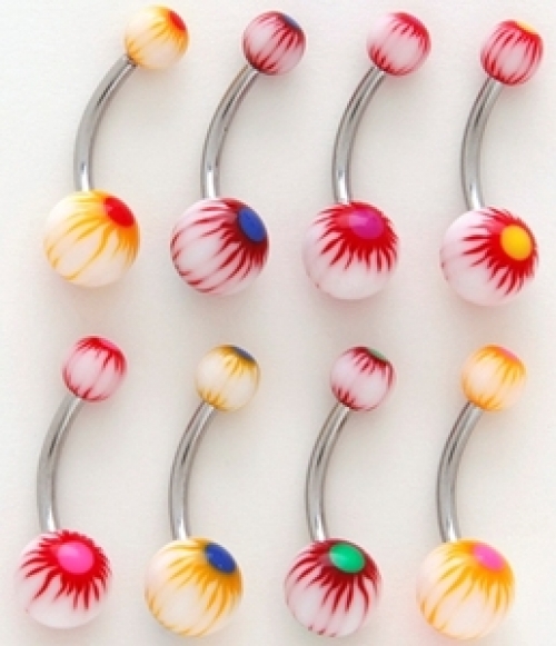 Belly Rings Sunburst